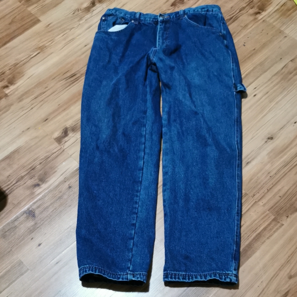 Moose Creek Classic Blue With A Cozy Flannel Lined‎ Men's Jeans